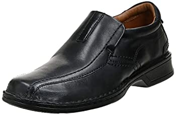 【中古】【輸入品・未使用】Clarks Men's Escalade Step Slip-on Loafer- Black Leather 9.5 2E US