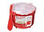 【中古】【輸入品・未使用】Sistema 10.9 Cup Rice Steamer Bowl%カンマ% Red [並行輸入品]