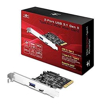 šۡ͢ʡ̤ѡVantec 2-Port USB 3.1 Gen II Type-A/C PCIe Host Card (UGT-PC371AC) by Vantec