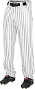 yÁzyAiEgpz(Small%J}% White/Black) - Rawlings Men's Semi-Relaxed Pants with Pin Stripe Design