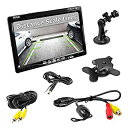 【中古】【輸入品 未使用】Pyle PLCM7700 Vehicle Car Van Jeep Rear View Backup Camera and Monitor Kit カンマ 7 039 039 Display カンマ Waterproof Night Vision Camera カンマ Di