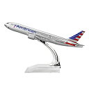【中古】【輸入品・未使用】New American Airlines B777 合金メタルモデル 飛行機 子供の誕生日ギフト 飛行機モデル クリスマスギフト