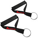 【中古】【輸入品・未使用】Ignite Fitness 超頑丈プロ用エクササイズハンドル 堅牢なABS樹脂製コア 快適エクストラワイドのフォームグリップ シーム...