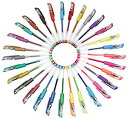 yÁzyAiEgpzSargent Art 22-0009 30 Gel Pen Set%J}% Glitter%J}% Fluorescent and Metallic by Sargent Art
