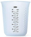 【中古】【輸入品・未使用】OXO 計量カップ 電子レンジ対応 シリコン メジャーカップ 中 500ml