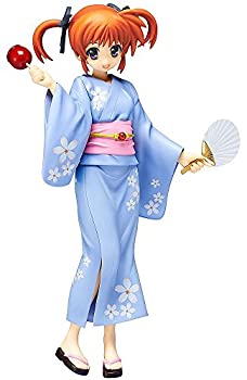 【中古】【輸入品・未使用】Good Smile Magical Girl Lyrical Nanoha The Movie: 2nd A's: Nanoha Takamachi Yukata Version PVC Figure (1:8 Scale) [並行輸入品]