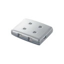 【中古】【輸入品・未使用】エレコム USB2.0対応切替器 4回路 USS2-W4 1台 AV デジモノ パソコン 周辺機器 分配器 切替器 [並行輸入品]