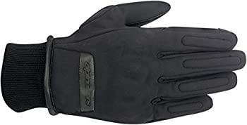 【中古】【輸入品・未使用】Alpinestars C-1 ウィンドストッパー メンズ ストリートバイクグローブ ブラック/ミディアム