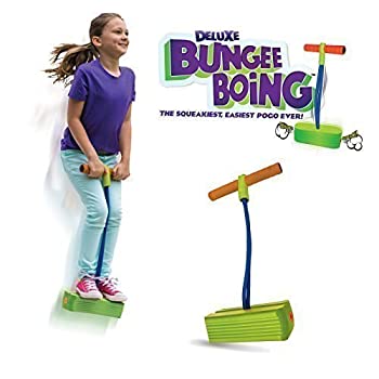 Jumparoo Deluxe Bungee Boing Foam Bouncing Toy - The Squeakiest%カンマ% Easiest Pogo 3