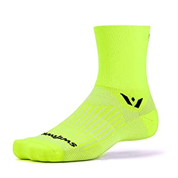 【中古】【輸入品・未使用】[スウィフトウィック] ランニングソックス 4C300ZZ-M イエロー US M-(日本サイズM相当)