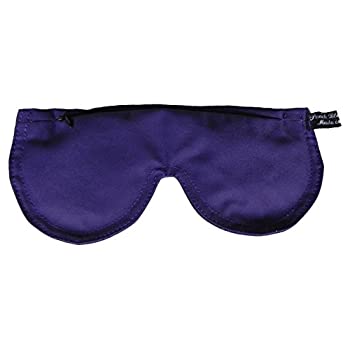 【中古】【輸入品 未使用】(Violet) - Yoga Eye Pillow/Cushion Ergonomic Restorative Pillow Buckwheat Hull Filling