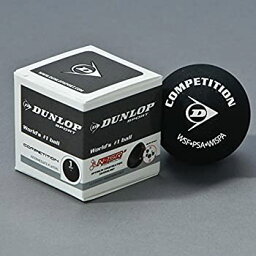 【中古】【輸入品・未使用】Dunlop Competitionスカッシュボール販売Single