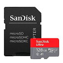 【中古】【輸入品・未使用】Lakko SanDisk Ultra 128GB UHS-I Class 10 MicroSDXC Memory Card Up to 80mb/s SDSQUNC-128G with Adapter by SanDisk(2)