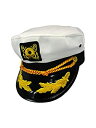 【中古】【輸入品 未使用】Jacobson Hat Company Men 039 s Adult Yacht Cap カンマ White カンマ One Size 並行輸入品