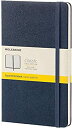 楽天スカイマーケットプラス【中古】【輸入品・未使用】Moleskine Classic Notebook％カンマ％ Large％カンマ％ Squared％カンマ％ Sapphire Blue％カンマ％ Hard Cover （5 x 8.25）