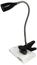 【中古】【輸入品・未使用】Simple Designs LD2005-BLK Flexible Gooseneck LED Clip Light%カンマ% Bl...