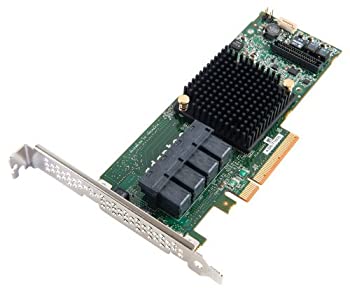 【中古】【輸入品・未使用】Adaptec 2274500-R RAID 71605E SGL; SUPPORTS RAID 0%カンマ% 1%カンマ% 1E%カンマ% 10; 16 INTERNAL PORTS; MD2-LOW by Adaptec [並行輸入品]