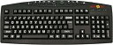 【中古】【輸入品 未使用】AbleNet Large Print English Keyboard with White Letters for the Visually Impaired カンマ Black (MG1512) by Ablenet 並行輸入品