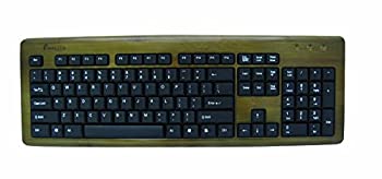 šۡ͢ʡ̤ѡImpecca Bamboo Designer Keyboard%% Walnut (KBB103) [¹...