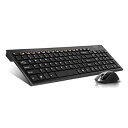 【中古】【輸入品 未使用】A4Tech 2.4G Pinpoint Optic Engine USB Mouse and Wireless Keyboard (9500H) 並行輸入品