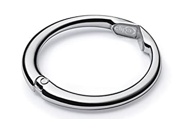 【中古】【輸入品・未使用】Clipa 2 - クリッパ バッグハンガー 2016 コレクション つやありシルバー（..