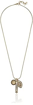 【中古】【輸入品・未使用】[ラッキーブランド]Lucky Brand Two Tone Charm Necklace ネックレス ジュエリー[並行輸入品]