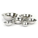 【中古】【輸入品・未使用】Dozenegg Mixing Bowls Stainless Steel Standard Weight %カンマ% Mirror Finish%カンマ% 3/4%カンマ% 11/2%カンマ% 3%カンマ% 4%カンマ% 5%カンマ% and 8 Qt. (Set o