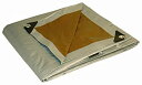 10' x 12' Dry Top Heavy Duty Silver/Brown Reversible Full Size 10-mil Poly Tarp item #210125 