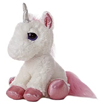 【中古】【輸入品・未使用】Aurora World Dreamy Eyes Heavenly White Unicorn 10' Plush [並行輸入品]