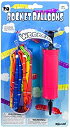 【中古】【輸入品 未使用】20 Rocket Balloons with Pump カンマ (Colors May Vary) カンマ Various Packaging. 並行輸入品