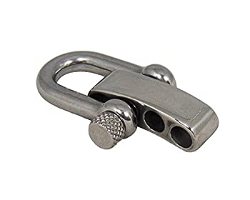 楽天スカイマーケットプラス【中古】【輸入品・未使用】（5） - Type-III Silver Adjustable Stainless Steel Shackle For Paracord Bracelets