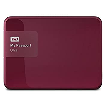 【中古】【輸入品・未使用】WD My Passport Ultra 3 TB Portable External Hard Drive%カンマ% Berry (2015) (WDBBKD0030BBY-NESN) [New Model] [並行輸入品]