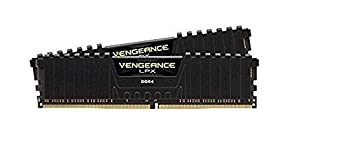 šۡ͢ʡ̤ѡCorsair Vengeance LPX 16GB (2x8GB) DDR4 DRAM 2666MHz (PC4-21300) C16 Memory Kit - Black (CMK16GX4M2A2666C16) [¹͢]