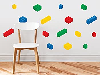 【中古】【輸入品・未使用】Building Block Bricks Fabric Wall Decals%カンマ% Set Of 16 Blocks In 4 Colors - Removable%カンマ% Reusable%カンマ% Respositionable by Sunny Deca 【中古】【輸入品・未使用】Building Block Bricks Fabric Wall Decals%カンマ% Set Of 16 Blocks In 4 Colors - Removable%カンマ% Reusable%カンマ% Respositionable by Sunny Deca