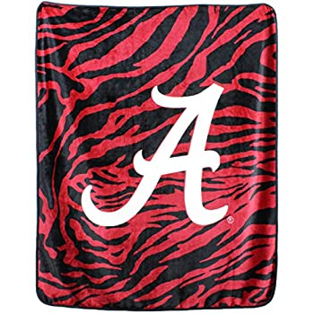 楽天スカイマーケットプラス【中古】【輸入品・未使用】College Covers Alabama Crimson Tide Super Soft Raschel Throw Blanket％カンマ％ 50％ダブルクォーテ％ x 60％ダブルクォーテ％ by College Covers [並行輸入品]