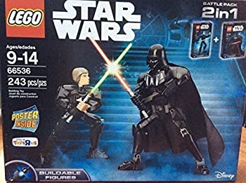【中古】【輸入品・未使用】LEGO 66536 Buildable Darth Vader and Luke Skywalker combo pack [並行輸入品]