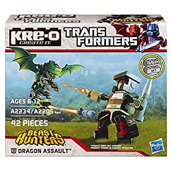 【中古】【輸入品・未使用】KRE-O Transformers Beast Hunters Dragon Assault Set (A2234) [並行輸入品]