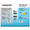 ޡåȥץ饹㤨֡šۡ͢ʡ̤ѡMonster Digital 20861 On-The-Go USB Flash Drive Value Pack (16GB OTG USB 3.0 and 16GB USB 3.0 [¹͢]פβǤʤ15,036ߤˤʤޤ