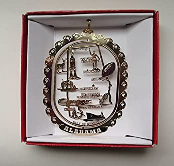 楽天スカイマーケットプラス【中古】【輸入品・未使用】Alabama Christmas ORNAMENT State Souvenir Gift [並行輸入品]