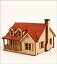 šۡ͢ʡ̤ѡDESKTOP Wooden Model Kit Western House 2 by YOUNGMODELER [¹͢]