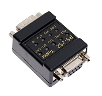 【中古】【輸入品・未使用】CableMaxツョ RS-232 LED link Tester DB-9 Male to DB-9 Female by CABLEMAX [並行輸入品]
