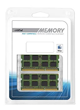 šۡ͢ʡ̤ѡNew Crucial Technology CT2K8G3S160BM 16GB kit 8GBx2 DDR3 1600 MT/s PC3-12800 CL11 SODIMM 204pin 1 by Crucial [¹͢]