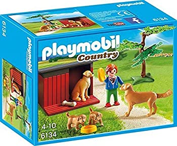 PLAYMOBIL 6134 Golden retriever with puppies by PLAYMOBIL 