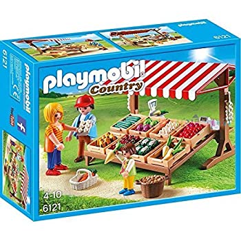 【中古】【輸入品・未使用】PLAYMOBIL 6121 Vegetable stand by PLAYMOBIL [並行輸入品]