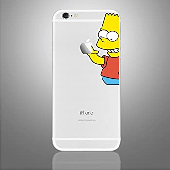 【中古】【輸入品 未使用】iPhone6 カンマ 7 カンマ 8 カンマ X カンマ XR対応 シンプソンズ The Simpsons アートステッカー 6c82 並行輸入品