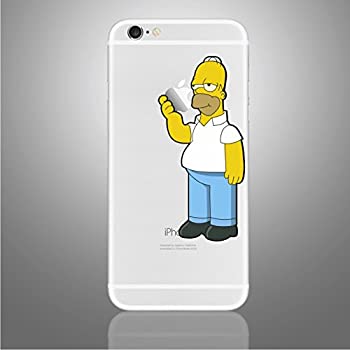 【中古】【輸入品 未使用】iPhone6 6S対応 シンプソンズ The Simpsons アートステッカー 6c5 並行輸入品