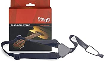 【中古】【輸入品・未使用】Stagg SNCL001-BKクラシックギターとウクレレ用ナイロンストラップ