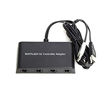 楽天スカイマーケットプラス【中古】【輸入品・未使用】Mayflash GameCube Controller Adapter for Wii U and PC USB％カンマ％ 4 Port [並行輸入品]