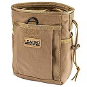 【中古】【輸入品・未使用】Barska Loaded Gear CX-700 巾着ダンプポーチ ダークアース 7 1/2インチ x 5 1/2インチ x 3イン...
