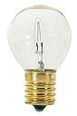 【中古】【輸入品・未使用】Satco S3630 Intermediate Base 25-Watt S11 Light Bulb%カンマ% Clear [並行...